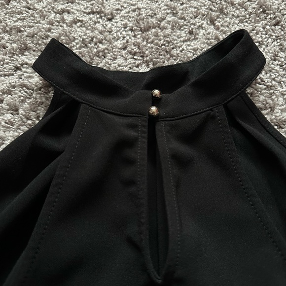 Bebe Cropped Halter Top - Picture 3 of 3